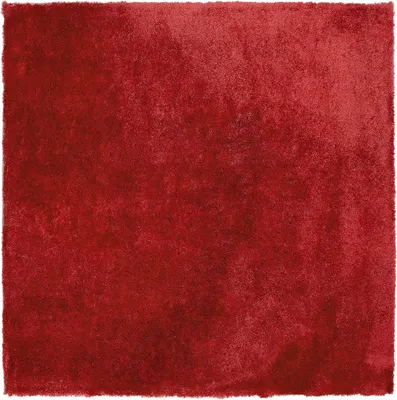 Zdjęcie produktu dla BELIANI Dywan shaggy czerwony 200 x 200 cm puszysty włochacz