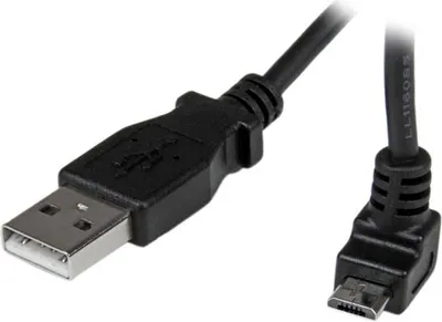 Obrázek produktu pro StarTech.com 2m USB2.0 A - micro B, 2 m, USB A, Micro-USB B, USB 2.0, Samec/samec, Černá