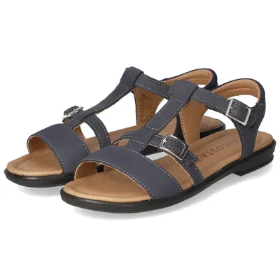 Produktbild von Ricosta 50 7000102/170 Mädchen Sandaletten/ Sandalen KALJA Blau Rauleder Größe: 34