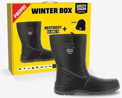 Obrázek produktu pro Bezpečnostní obuv SafetyJogger 10036 Safety Jogger Winterbox černá velikost