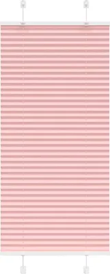 Produktbild von Plissee Rosa 55x150 cm Stoffbreite 54,4 cm Polyester