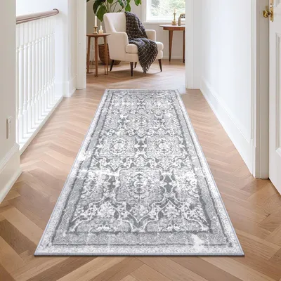 Zdjęcie produktu dla Dywan do przedpokoju 50 x 150 cm, prać w pralce, antypoślizgowy, do przedpokoju