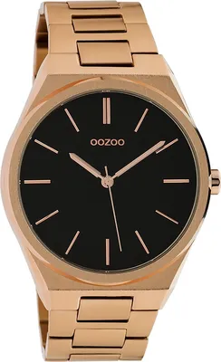Image de Montre Oozoo or rose métal Vintage Series femme-homme analogique- UOC10338