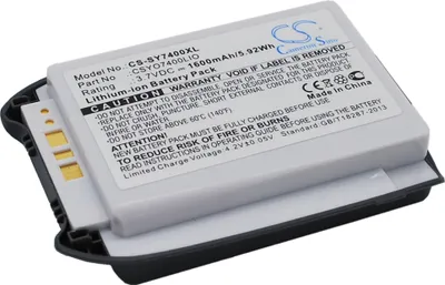 Produktbild von TECHTEK Akku Kompatibel mit [Sanyo] MM-7400, MM7400, SCP-7300, SCP-7400, SCP7300, SCP7400 Ersetzt CSYO7400LIO, für SCP-13LBPS