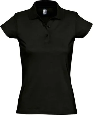 Obrázok produktu pre SOLS - Dámske polo tričko „Prescott“ LT1931 (L) (čierne)