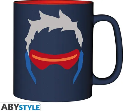 Zdjęcie produktu dla Kubek Overwatch z motywem Soldier: 76 | 460 ml