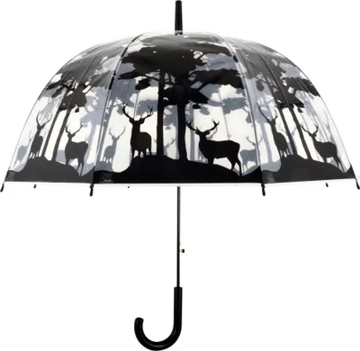 Produktbild von Esschert Design Schirm transparent Wald; TP233; 80,0x80,0x80,6 cm
