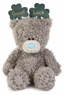 Immagine prodotto di Orsacchiotto Good Luck con trifogli, 11 cm
