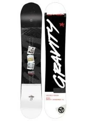 Zdjęcie produktu dla Gravity Symbol 23/24 156 cm; Czarna deska snowboardowa