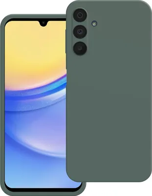 Image de Cazy Coque compatible avec Samsung Galaxy A15 (4G/5G) Coque - Color Backcover - Vert