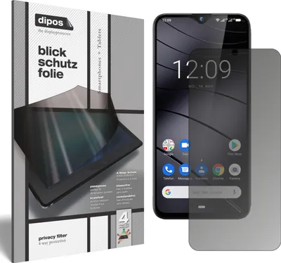 Produktbild von Blickschutzfolie für Gigaset GS290 matt Schutzfolie Folie Display Schutz dipos