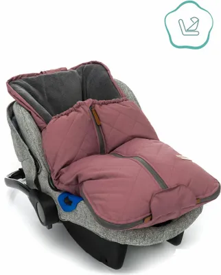 Produktbild von Fillikid Winterfußsack Nevado Gr. 0, altrosa