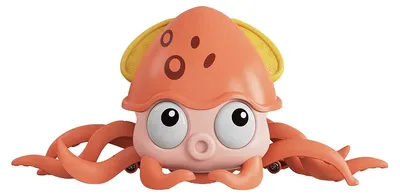 Produktbild von Oktopus Spielzeug Paedagogisch Krabbelndes Laufspielzeug fuer Kinder (Rosa)