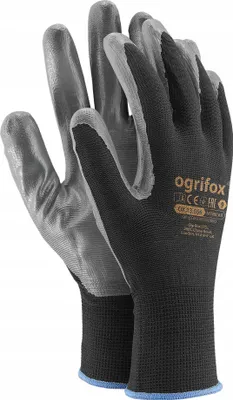 Produktbild von Arbeitshandschuhe / Schwarz / Größe: 8 - M / OX-NITRICAR_BS8 - 100 Stück.