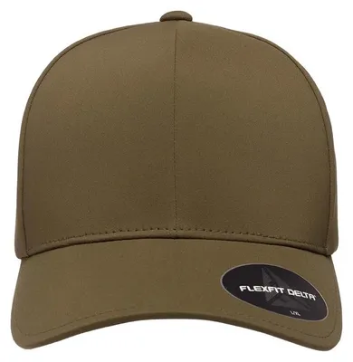 Produktbild von Flexfit - "Delta" Baseball-Mütze TN1091 (S-M) (Oliv)