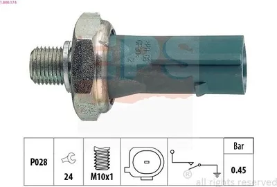 Obrázok produktu pre Snímač Tlaku Oleja Audi A4 3,0 16-