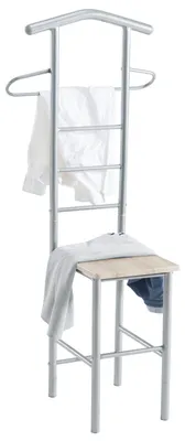 Produktbild von Herrendiener Stummer Diener Kleiderständer JIVO, in Sonoma Eiche,121 cm, Garderobe mit Hosenbügel