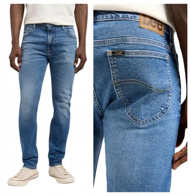 Obrázok produktu pre Lee | Džínsy Rider Slim Fit, pánske, modrá farba, veľkosť W31 L34