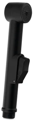 Produktbild von Aqualine Bidetbrause mit Halterung, ABS / Schwarz matt