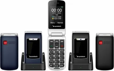Immagine prodotto di Telefono cellulare per adulti Sunstech CELT23BK
