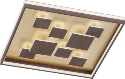 Produktbild von Fischer & Honsel Rico LED Deckenleuchte 48,3W warmweiss dimmbar braun 20119