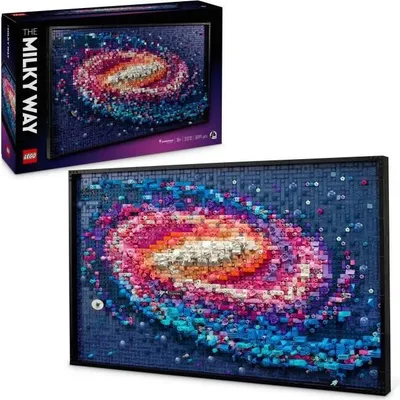 Produktbild von LEGO Art La Voie lactée 31212, Wanddekoration, Kreatives Bauset, 300 Teile, 3D Effekt