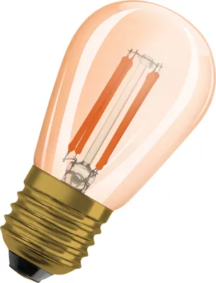 Produktbild von OSRAM LED Lampe Vintage 1906 CLASSIC Edison 4.8W 822 Gold E27 Dimmbar Warmweiss 4058075779945