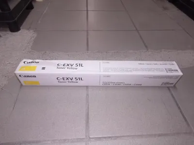 Produktbild von Canon C-EXV51, 26000 Seiten, Gelb