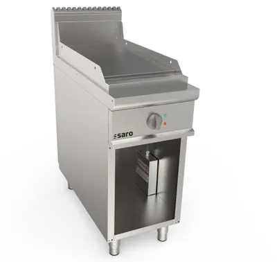 Produktbild von Saro Elektrogriddleplatte 400Mm Breit Stand Glatt Modell Lq / Fte2Bal