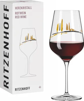 Produktbild von Ritzenhoff Rotweinglas Herzkristall 011, Carolin Oliveira F25, Kristallglas, 570 ml, 3001011