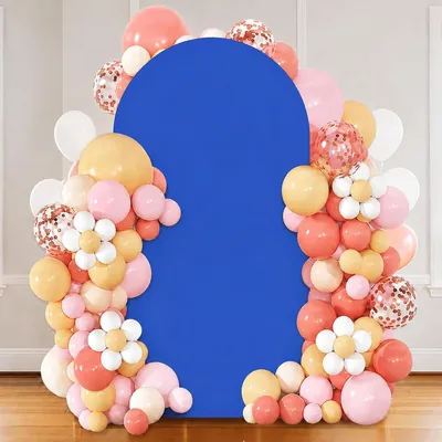 Imagen del producto de Fondo para arco de boda, disponible en varios tamaños, tela sencilla de un solo color para decoración