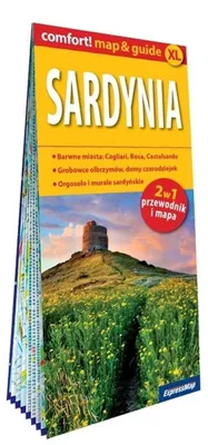 Image de Sardaigne : guide et carte laminés map&guide XL 2-en-1