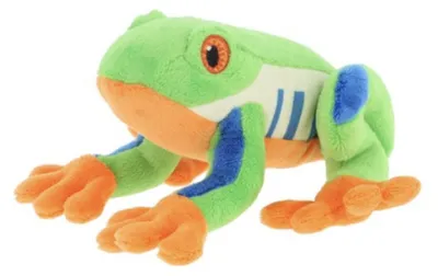Immagine prodotto di DHINK Peluche forma rana arboricola, 15 cm