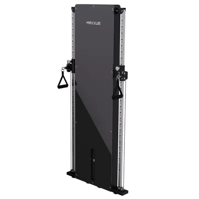 Produktbild von MAXXUS Kabelzugstation SmartGym H8 - Wandmontage, Platzsparend, mit Gewichtsblock, Alu, Stahl - Seilzug, Kabelzug, Fitness Station, Kraftstation