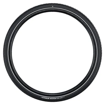 Zdjęcie produktu dla Opona Schwalbe Motion Big Apple HS632 16x2,0" 50-305 czarna z odblaskami RaceG AdxGreen