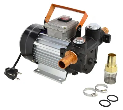 Immagine prodotto di Pompa elettrica per travaso e aspirazione carburante, di trasferimento olio combustibile, 30l/min, 230v 550w Geko