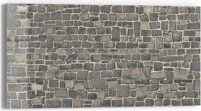 Produktbild von DEQORI Glasbild Echtglas 60x30 cm 'Steinmelodie' Wandbild Bild modern Deko