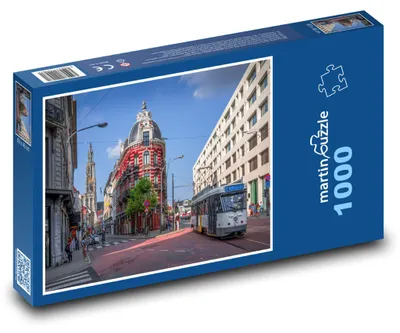 Obrázek produktu pro martinpuzzle - Puzzle 1000 - Belgie - Antverpy