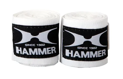 Produktbild von Hammer Boxbandagen - Pro Paar - Weiß - 350 cm
