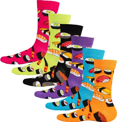 Produktbild von Floso - Socken für Herren/Damen Uni (6er-Pack) TC951 (39,5 EU - 45,5 EU) (Bunt)