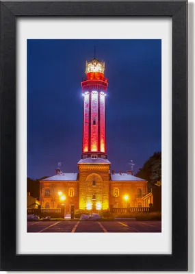Produktbild von Bild 20x30 MDF-Rahmen, Wandkunst Niechorze Polen