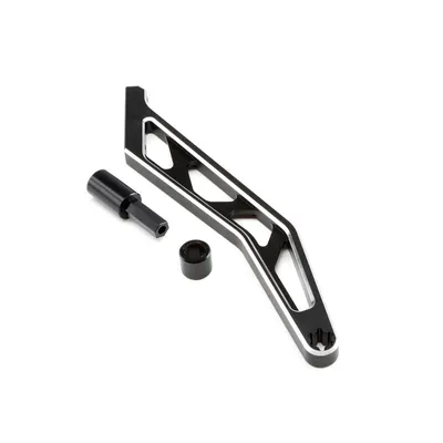 Produktbild von Losi Chassisverstrebung hinten, schwarz, Aluminium: MXTL