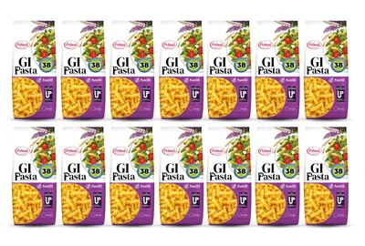Produktbild von Fusilli Nudeln für Diabetiker & Low Carb | Protein Nudeln ohne Kohlenhydrate | Glykämischer Index 38 (14er pack, 3500g total)