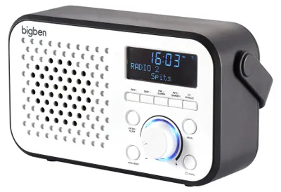 Zdjęcie produktu dla Bigben Interactive TR24DAB, Osobisty, Analogowy, DAB+, FM, PLL, Automatyczne skanowanie, LED, 3,5 mm