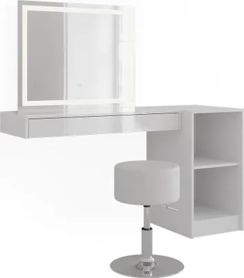 Obrázek produktu pro Toaletní stolek Vicco Sherry Bílá 100 cm 4 díly, Model 59560