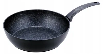 Produktbild von Tiefe Marmor-Wok-Pfanne für Gas- und Induktionsherde von KAMILLE