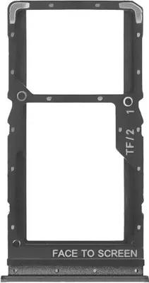 Image de Clappio, support de carte SIM pour Xiaomi Redmi Note 11S 5G (emplacement Nano-SIM), bleu nuit