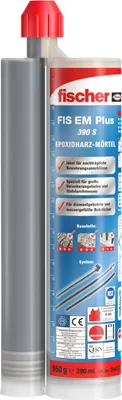 Produktbild von fischer Injektionsmörtel FIS EM Plus 390 S 390 Stk