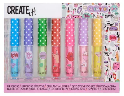 Produktbild von Canenco schafft es! Lipgloss-Duft-Glitzer - 7 Stk.