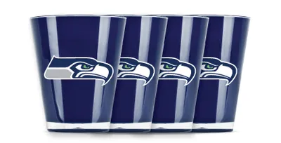 Produktbild von NFL Seattle Seahawks 4er Set Shot Gläser Schnaps Glas Schnapsglas 4 Stück